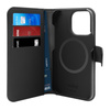 PURO Wallet Detachable MagSafe - Etui 2w1 iPhone 14 Pro Max (czarny)