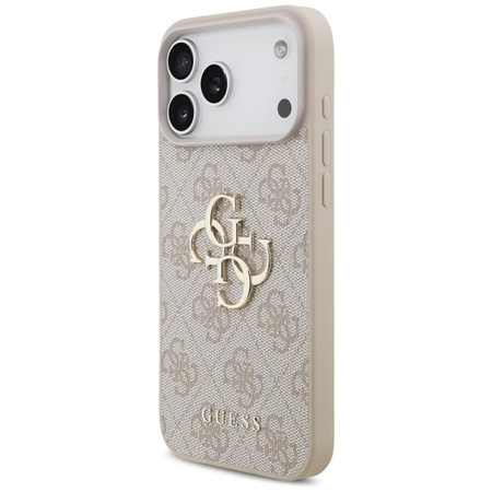 Guess 4G Strap 4G Classic Logo - Etui iPhone 17 Pro Max (różowy)