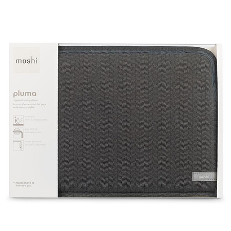 Moshi Pluma - Pokrowiec MacBook Pro 13" (2020/2018/2017/2016) / Surface Pro (2017) (Herringbone Gray)