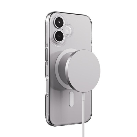 Crong Clear MAG Pro - Etui iPhone 16 MagSafe (przezroczysty)