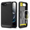 Spigen Rugged Armor Mag MagSafe - Etui do iPhone 16e (Matte Black)