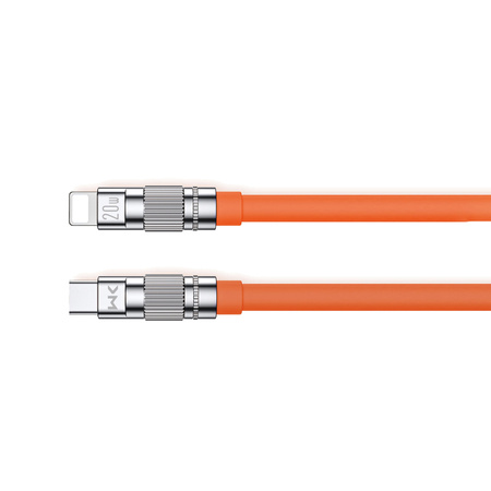 WEKOME WDC-187 Wingle Series - Kabel połączeniowy USB-C do Lightning Fast Charging PD 20W 1.2 m (Pomarańczowy)