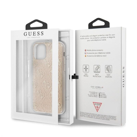 Guess 4G Glitter - Etui iPhone 11 Pro (Gold)