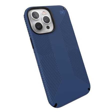 Speck Presidio2 Grip - Antypoślizgowe etui iPhone 13 Pro Max (Coastal Blue/Black)
