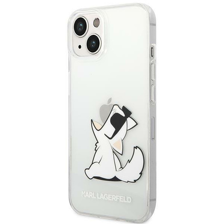 Karl Lagerfeld Choupette Fun Sunglasses - Etui iPhone 14 (przezroczysty)