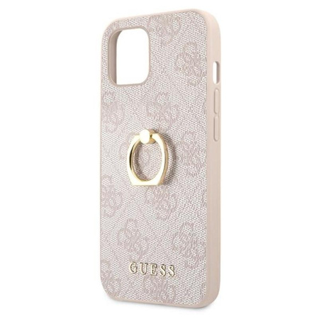 Guess 4G Ring Case - Etui iPhone 13 mini (różowy)