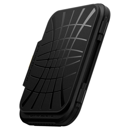 Spigen Lock Fit MagSafe - Portfel magnetyczny (Black)