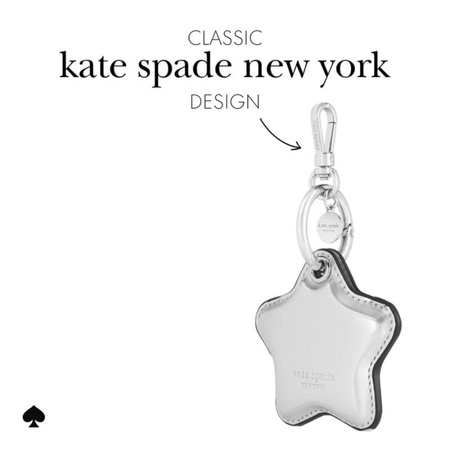 Kate Spade New York Charm Keychain - Etui ochronne brelok do Apple AirTag 1 / 2 (Star)
