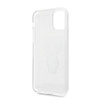Karl Lagerfeld Iconic Karl - Etui iPhone 11 Pro (Silver Glitter)