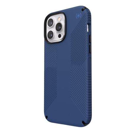 Speck Presidio2 Grip - Antypoślizgowe etui iPhone 13 Pro Max (Coastal Blue/Black)