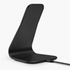 XVIDA (POWER 2) Wireless Charging Desk Stand - Ładowarka indukcyjna Qi 7.5W na biurko, aluminium (czarny)