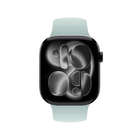 Crong Liquid - Pasek do Apple Watch 44/45/46/49 mm (miętowy)
