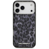Karl Lagerfeld IML Leopard Pattern MagSafe - Etui iPhone 17 Pro Max (czarny)