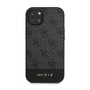 Guess 4G Bottom Stripe Collection - Etui iPhone 13 (szary)