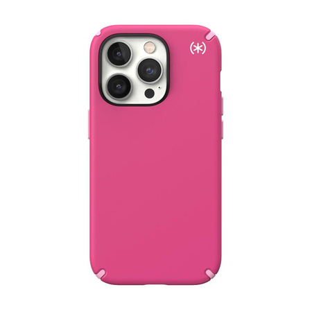 Speck Presidio2 Pro - Antybakteryjne etui iPhone 14 Pro (Digitalpink / Blossompink / White)