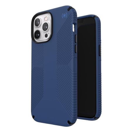 Speck Presidio2 Grip - Antypoślizgowe etui iPhone 13 Pro Max (Coastal Blue/Black)