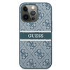 Guess 4G Printed Stripe - Etui iPhone 13 Pro Max (niebieski)