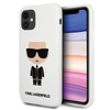 Karl Lagerfeld Fullbody Silicone Iconic - Etui iPhone 11 (White)