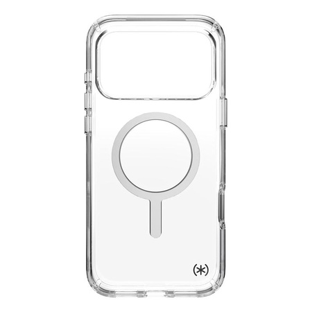 Speck Presidio Perfect Clear MagSafe - Etui iPhone 17 Pro Max (Clear / Silver)