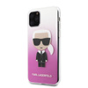 Karl Lagerfeld Iconic Karl Gradient - Etui iPhone 11 Pro (różowy)