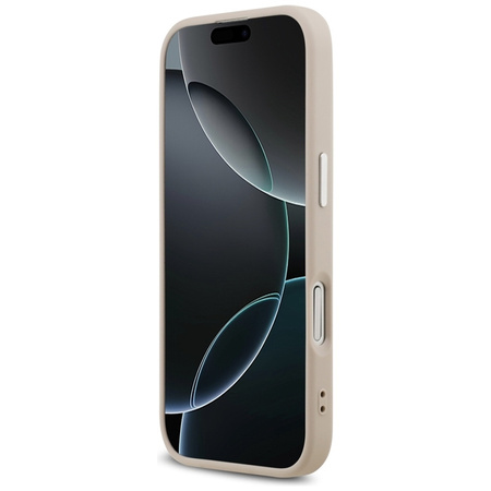 Guess Triangle Logo MagSafe - Etui iPhone 17 (różowy)