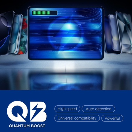 Spigen Essential EE673EU GaN Pro - Ładowarka sieciowa 2x USB-C + USB-A 67W (Black)