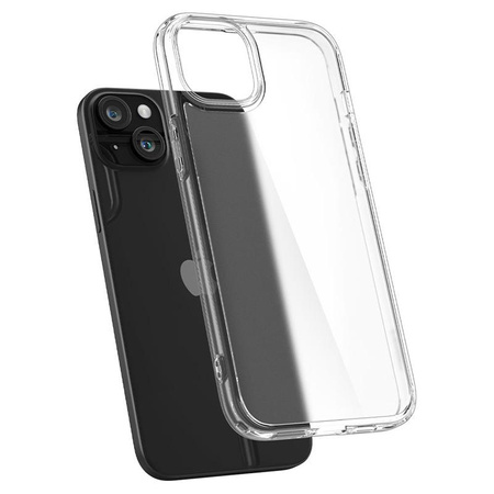 Spigen Ultra Hybrid - Etui do iPhone 15 (Frost Clear)