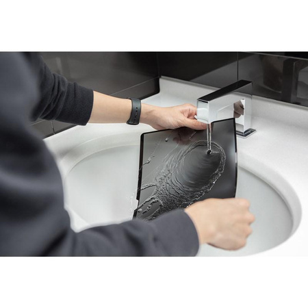 Moshi Umbra - Folia ochronna na ekran MacBook Pro 16" z filtrem prywatyzującym (czarna ramka)