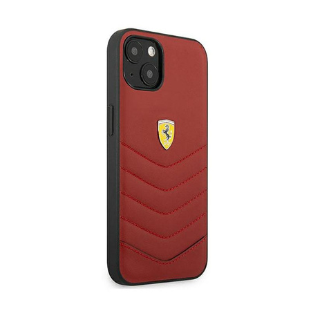 Ferrari Off Track Quilted - Etui iPhone 13 mini (czerwony)