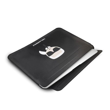 Karl Lagerfeld Ikonik Sleeve - Etui na Macbook Pro / Air 13” / notebook 13" (Czarny)