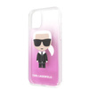 Karl Lagerfeld Iconic Karl Gradient - Etui iPhone 11 Pro (różowy)