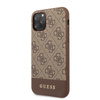 Guess 4G Bottom Stripe Collection - Etui iPhone 11 Pro (brązowy)