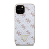 Guess 4G Triangle Metal Logo - Etui iPhone 15 (biały)