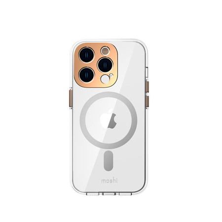 Moshi iGlaze MagSafe - Etui iPhone 14 Pro (Sunset Gold)
