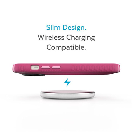 Speck Presidio2 Grip - Antypoślizgowe etui iPhone 14 / iPhone 13 (Digitalpink / Blossompink / White)