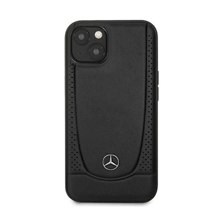 Mercedes Leather Urban Line - Etui iPhone 15 (czarny)