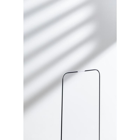 Moshi AirFoil Pro - Elastyczne szkło hybrydowe iPhone 13 mini (czarna ramka)