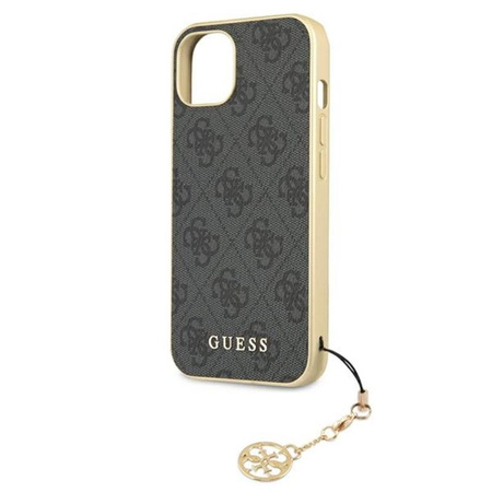Guess 4G Charms Collection - Etui iPhone 13 mini (szary)