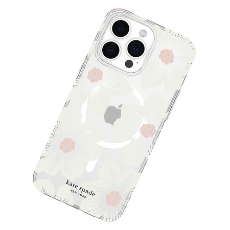 Kate Spade New York Protective MagSafe - Etui iPhone 15 Pro Max (Hollyhock Cream)