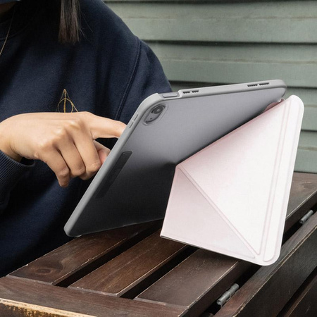 Moshi VersaCover - Etui origami iPad 11" (2025) / iPad 10.9" (2022) (Sakura Pink)