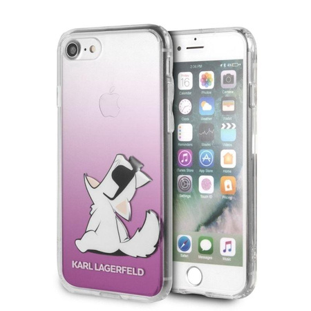 Karl Lagerfeld Choupette Fun Sunglasses - Etui iPhone SE 2020 / 8 / 7 (Pink)