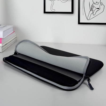 PURO Scudo Sleeve - Pokrowiec MacBook Pro 16” / Notebook 15” (czarny)
