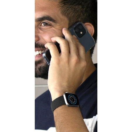 Puro Loop Band - Pleciony pasek do Apple Watch 42/44/45/49 mm (czarny)