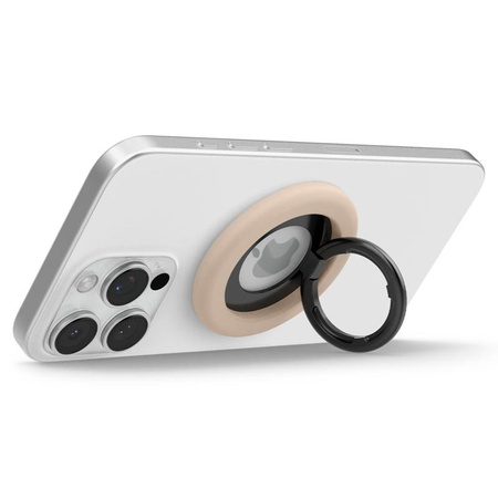 Spigen Nano Pop MagSafe Phone Ring - Magnetyczny uchwyt na palec z funkcją podstawki (Coconut Beige)