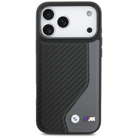 BMW M Carbon Logo MagSafe - Etui iPhone 17 Pro Max (antracyt)