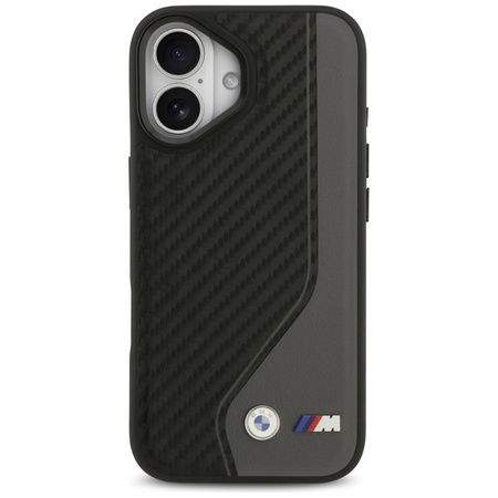 BMW M Carbon Logo MagSafe - Etui iPhone 17 (antracyt)