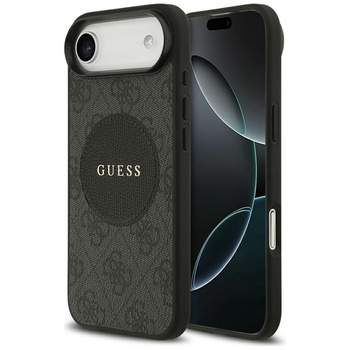 Guess 4G Circle Classic Logo MagSafe - Etui iPhone Air (czarny)