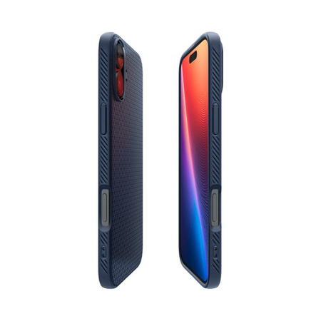 Spigen Liquid Air - Etui do iPhone 16 (Navy Blue)
