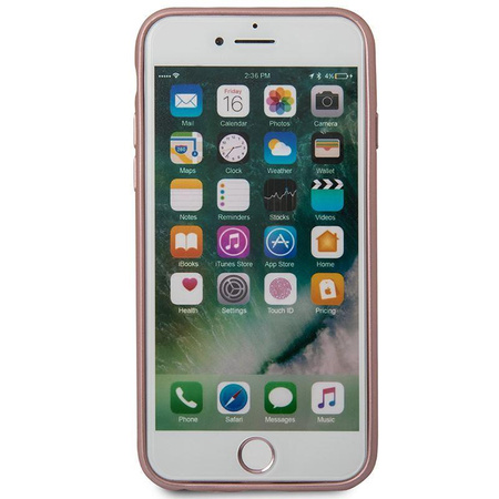 Guess Iridescent - Etui iPhone 8 / 7 (różowo złoty)