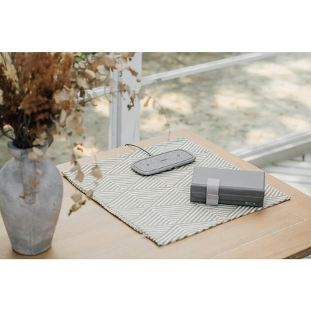 Moshi Sette Q - Podwójna bezprzewodowa ładowarka indukcyjna Qi do iPhone i Android (Nordic Grey)